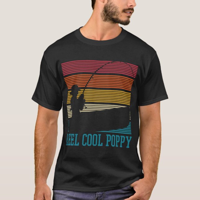 Fiskande farfar t shirt (Framsida)