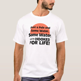 Fiskande för livet t shirt