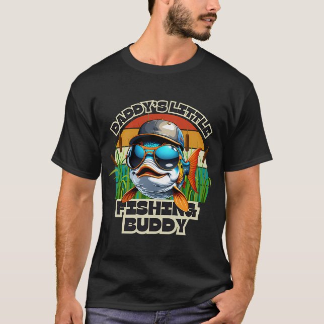 fiskande hårsnodd Nat bryr sig inte T Shirt (Framsida)