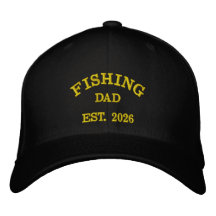 Fiskande Pappa Est. 2026 | Broderad Design