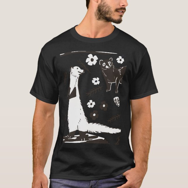 Fiskande Pojke T Shirt (Framsida)