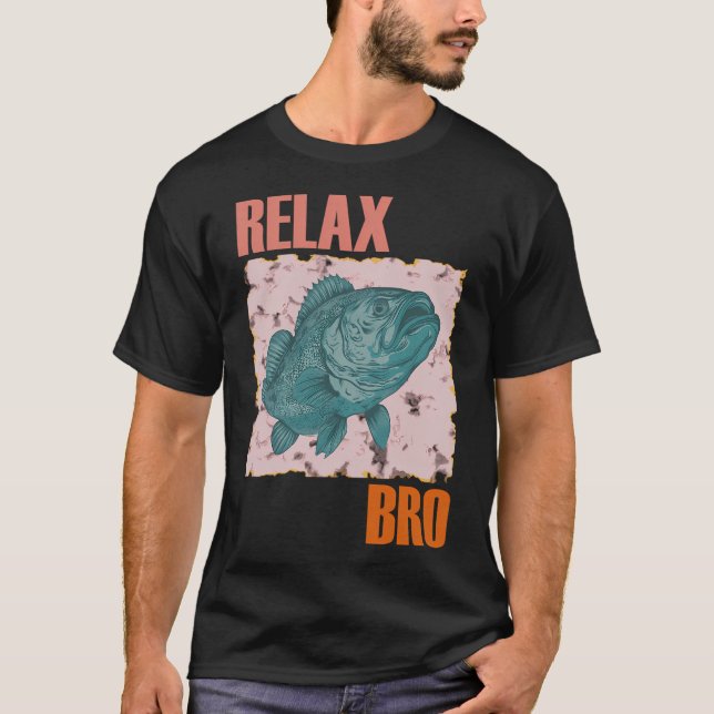 Fiskar är vänner t shirt (Framsida)