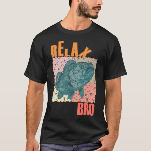 Fiskar är vänner t shirt (Framsida)