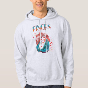 Fiskar Fiskarna Zodiakshoroskop Vatten Astrologi t Hoodie