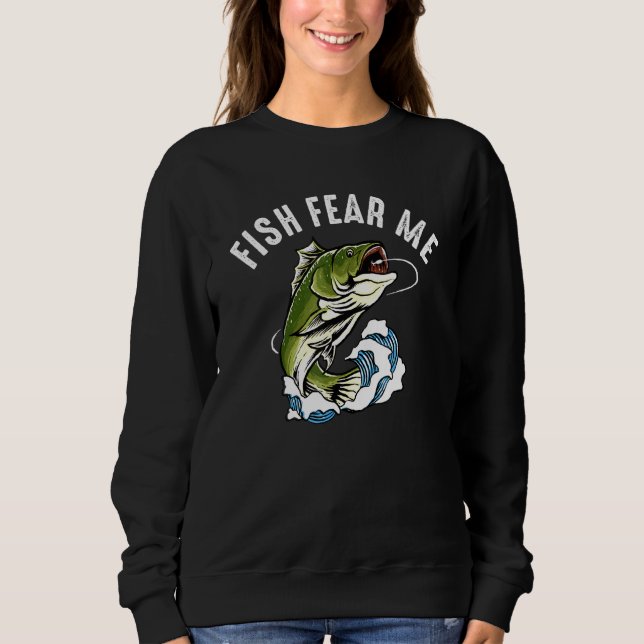 Fiskar fruktar mig t shirt (Framsida)
