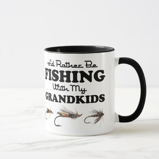 Fiskar ganska barnbarn mugg (Höger)