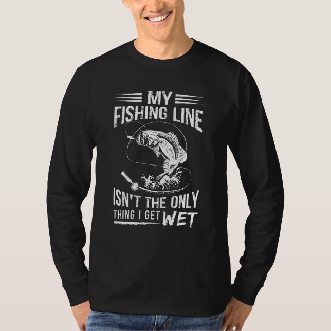 Fiskar Kärlek i min fiskeledning är den enda Sak T Shirt (Framsida)