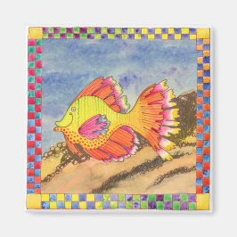 Fiskar med kontrollerad Gräns #6 Magnet