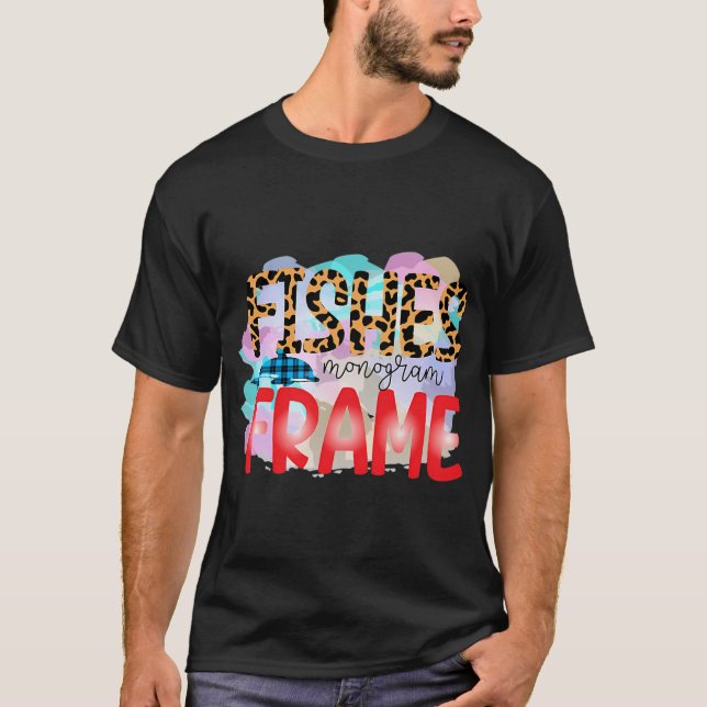 Fiskar Monogram Ram T Shirt (Framsida)
