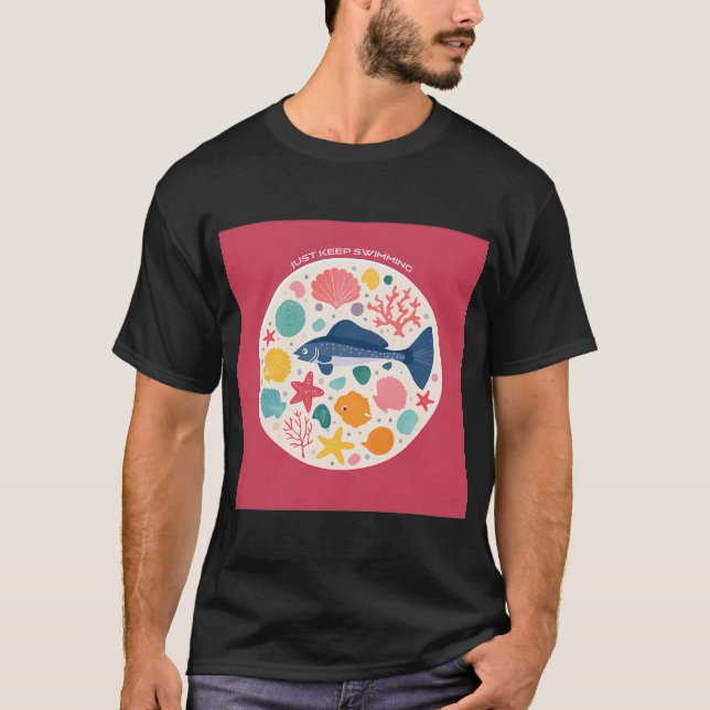 FISKAR T SHIRT (Framsida)