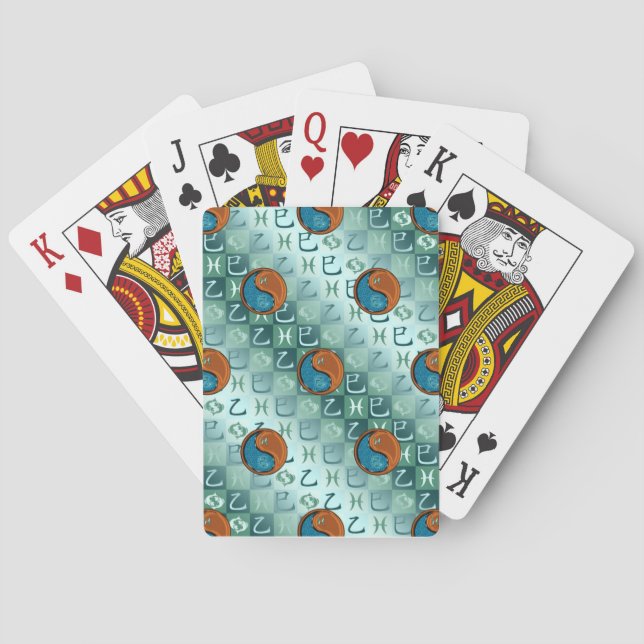Fiskar & Trä Orm Casinokort (Baksidan)