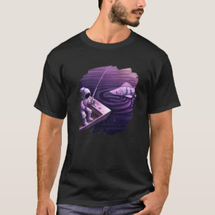 Fiskar vid Astronautens fiskebåt Oceanen Sjö Coola T Shirt