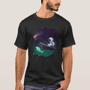 Fiskar vid Astronautens fiskebåt Oceanen Sjö Coola T Shirt