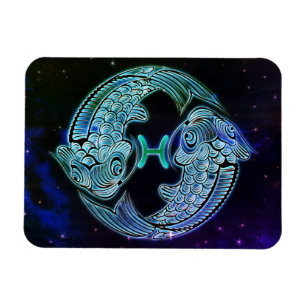 Fiskar, zodiakmagnet magnet
