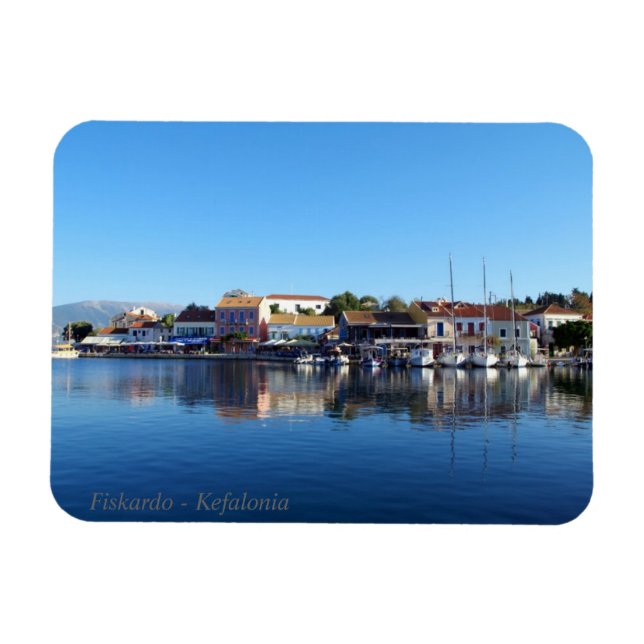 Fiskardo - Kefalonia Magnet (Horisontell)