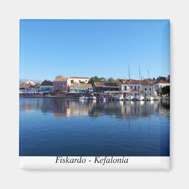 Fiskardo - Kefalonia Magnet (Framsidan)