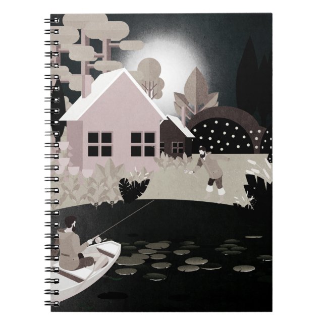 Fiskare Anteckningsbok (Framsidan)