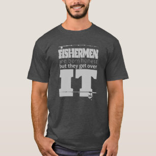 Fiskare Är Ärliga Skalbar Vektorgrafik T Shirt