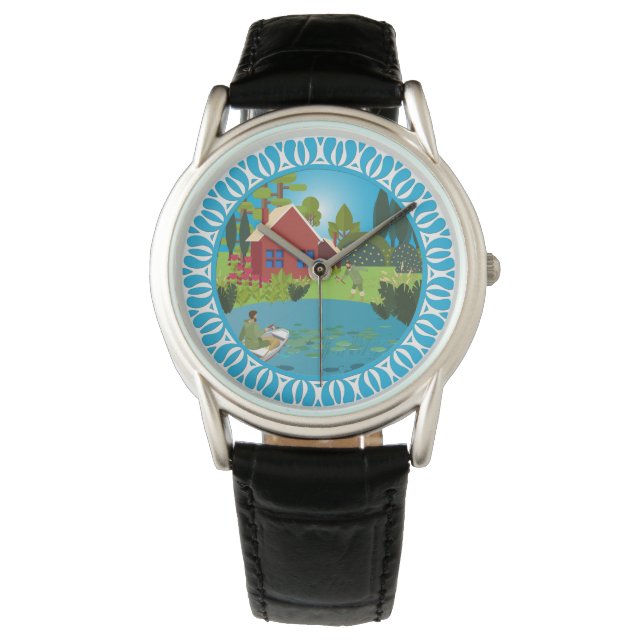 Fiskare Armbandsur (Framsida)