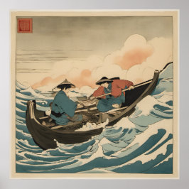 Fiskare - Art Print Poster