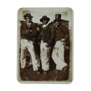 Fiskare Ashore, c.1843-47 (salt pappert tryck frå Magnet