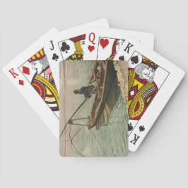 Fiskare (av Max Kurzweil) Casinokort