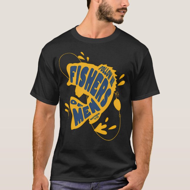 Fiskare av t shirt (Framsida)
