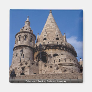 Fiskare bastion, Budapest, Ungern Magnet