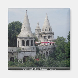 Fiskare bastion, Budapest, Ungern Magnet