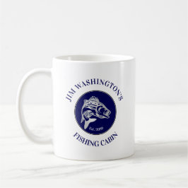 Fiskare eller familjekabin kaffemugg