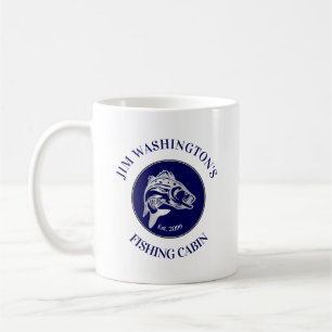 Fiskare eller familjekabin kaffemugg