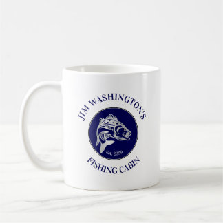 Fiskare eller familjekabin kaffemugg