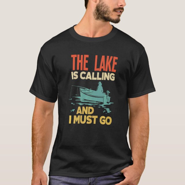 Fiskare Fisher Fiske _2 T Shirt (Framsida)