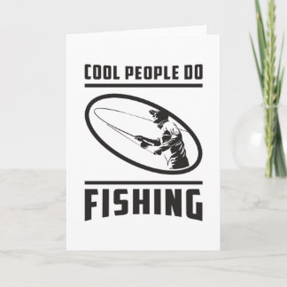 Fiskare Fiskare Fiske Fiske Rod Funny Gift Idea Kort