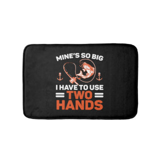 Fiskare Fiskefartyg Fiskar Catcher fisk Badrumsmatta