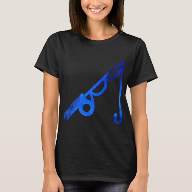 Fiskare, Gädda, Fiskedesign, Klassisk  T Shirt (Framsida)