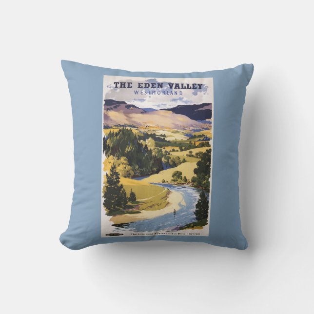 Fiskare i den Eden dalen Kudde (Framsida)