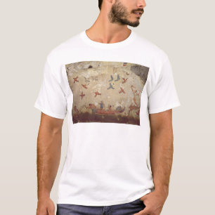 Fiskare i flyga för fartyg och för fåglar t-shirt