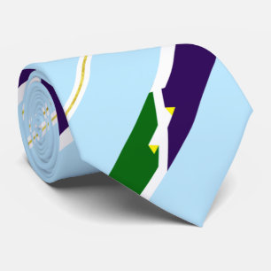 Fiskare i Indiana-flagga Neck Tie Slips