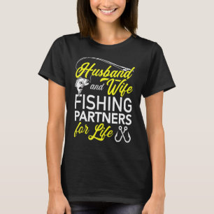 Fiskare i make och maka till livfiskare t shirt