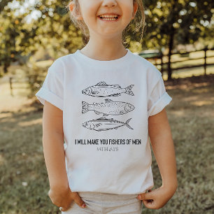 Fiskare i Manar Christian Barn Shirt T