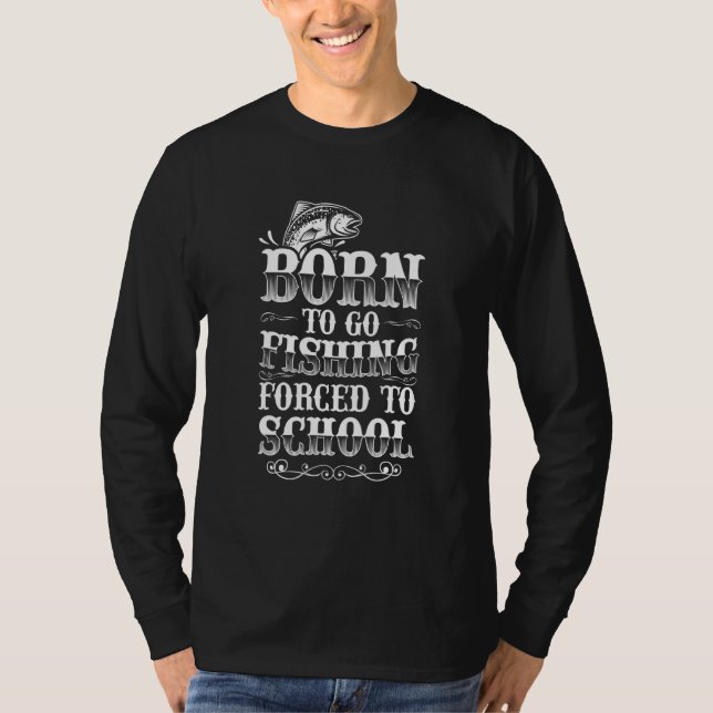 Fiskare i Manar Fiskmesh Fish T Shirt (Framsida)