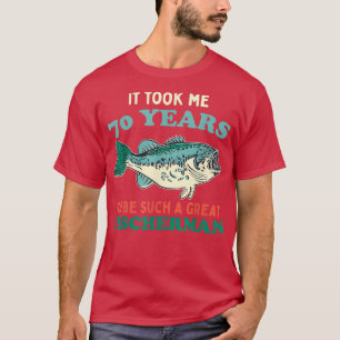 Fiskare i Party Fiske efter anglare Fiskar 70:e fö T Shirt