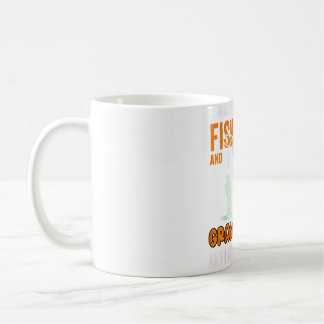 Fiskare i Party Fiske efter bläckfisk 38:e födelse Kaffemugg