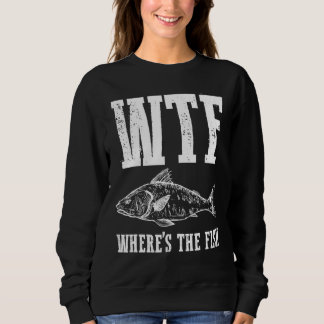 Fiskare i WTF Fiske efter Humor T Shirt