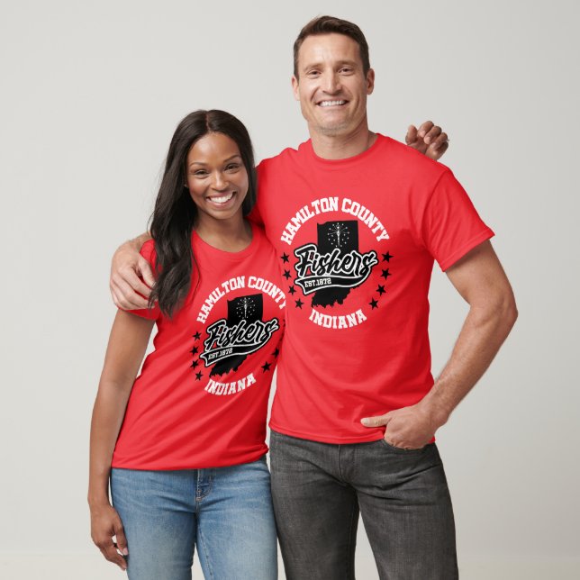 Fiskare,Indiana T Shirt (Unisex)
