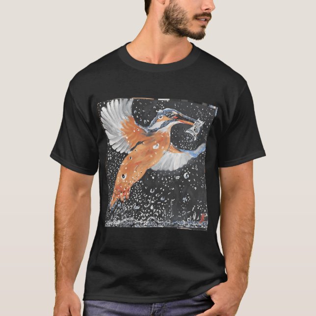 FISKARE, ISFISKFÅGELN T SHIRT (Framsida)