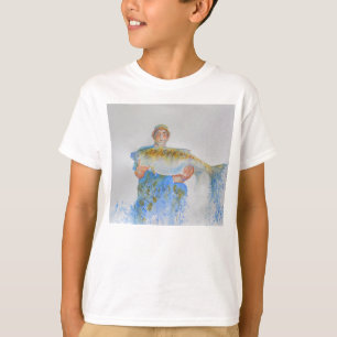 Fiskare - målarfärg - fiskegåva till honom t-shirt