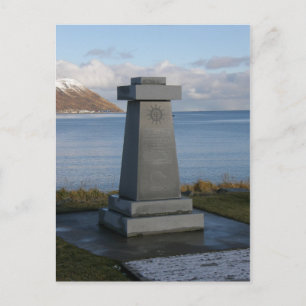 Fiskare Memorial, Unalaska City, Alaska Vykort