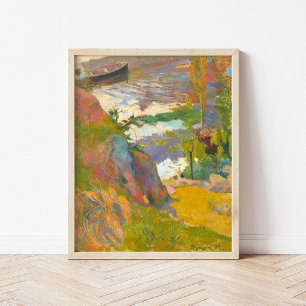 Fiskare och strumpor Paul Gauguin Poster